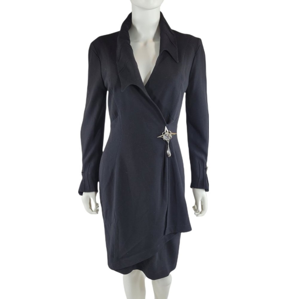 Thierry Mugler Black Pencil Dress